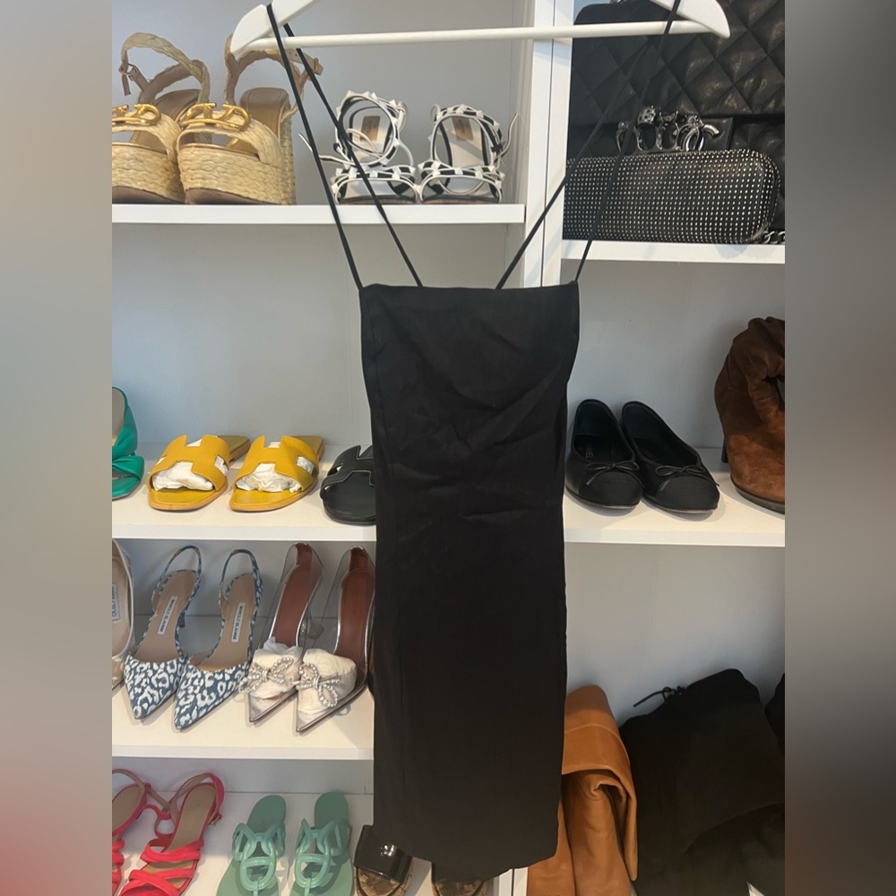 Black mini Zara dress